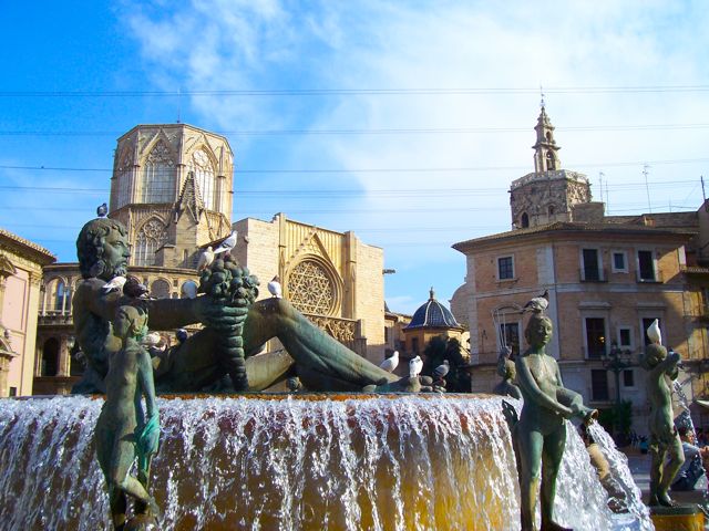 Valencia Plaza de la virgen