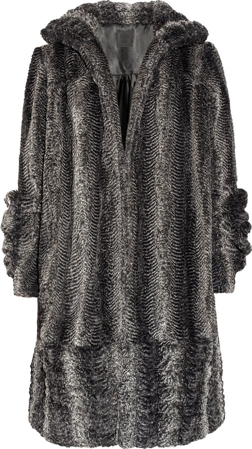 Faux Fur Coat by Anna Sui