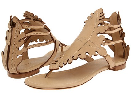 Donna Karan Flat Sandals
