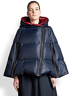 Jil_Sander_Puffer_Cape_Front