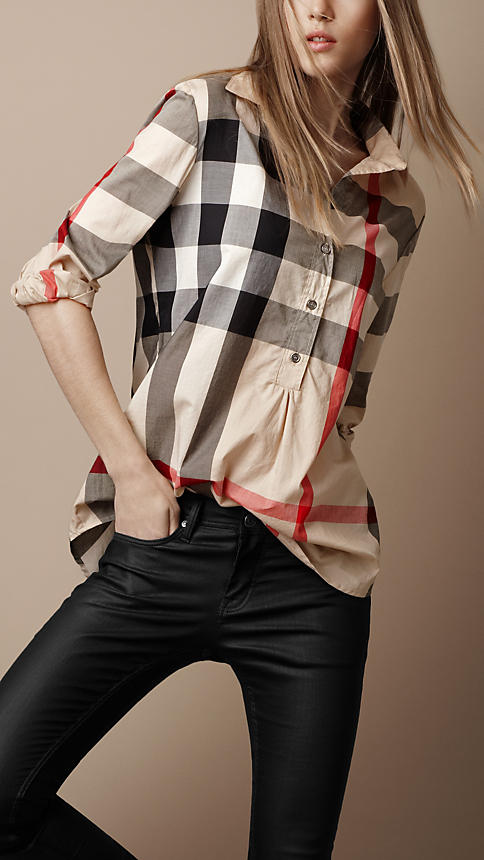 Burbery_Check_Tunic_Shirt
