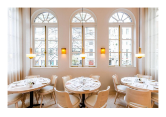 JoJo Jean Georges Upper East Side restaurant interior. 