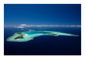 Celeb Travel The Brando Island Shot