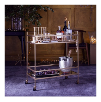 Terrace Bar Cart Lead