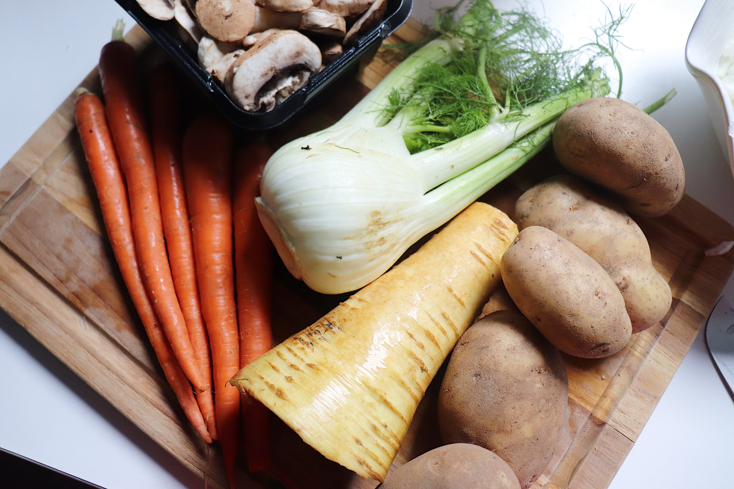 Oscar menu ingredients