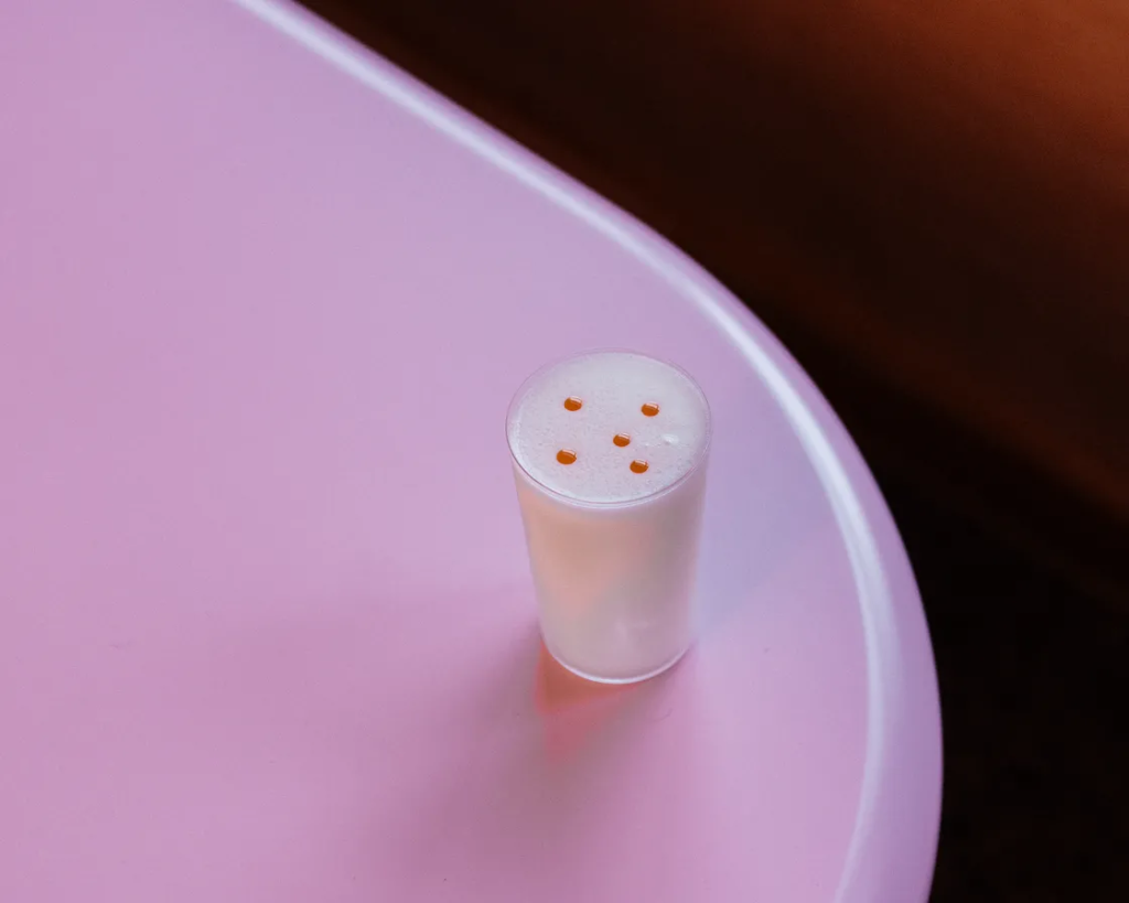 The Larb Gai cocktail at Schmuck’s Living Room. (Courtesy of Schmuck)