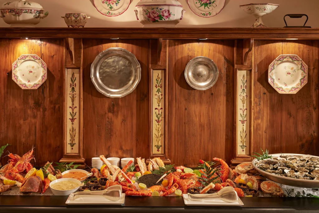 Les Airelles Buffet Courchevel