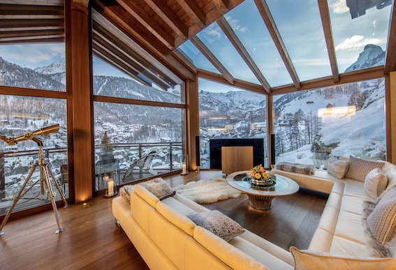 View from Chalet Zermatt Peak