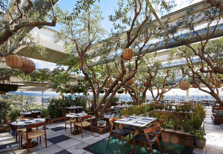SoHo House West Hollywood roof garden